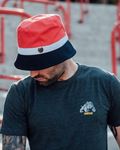 Bucket Hat Wanderer Navy/Red