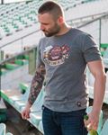 T-shirt What I live for Grey