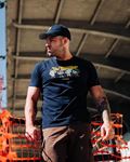 T-shirt "Crocodiles" Navy