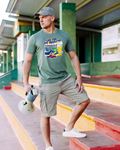 T-shirt "Live For the Weekend" Olive