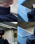 Mask Jacket Fighter Navy