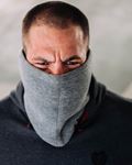Neckwarmer "No Rules" Grey