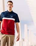 Polo "Oldschool" Navy/Red