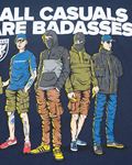 T-shirt "Badass" Navy