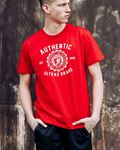 T-shirt "Authentic Brand" Red