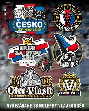 Nálepky Vlajkonoši (vyřezávané)