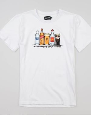 T-shirt "Alcofootball" White
