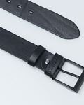 Leather Belt "CL" Black